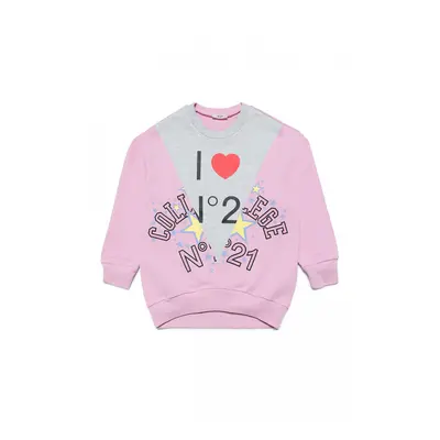 Mikina no21 sweatshirt dusty pink