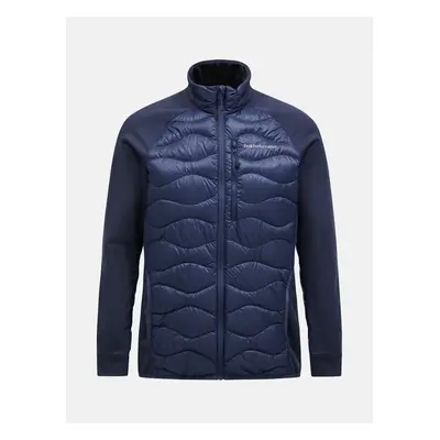 Bunda peak performance m helium down hybrid jacket blue shadow