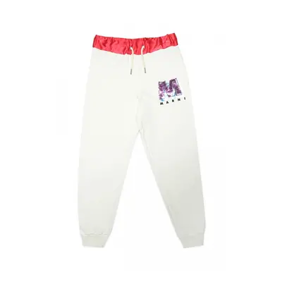 Kalhoty marni trousers off white