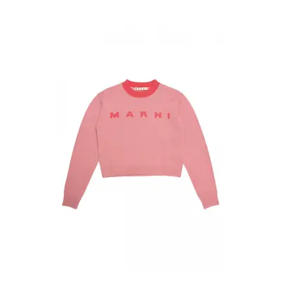 Svetr marni knitwear begonia pink