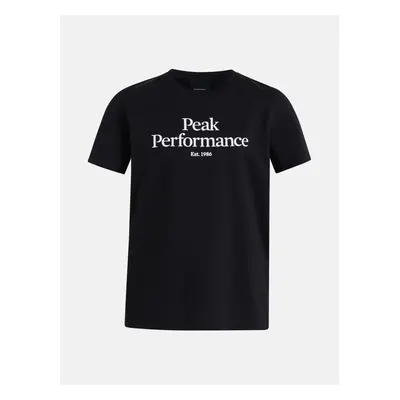 Tričko peak performance jr original tee black/black