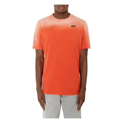 Tričko diesel t-just-e20 t-shirt spicy orange