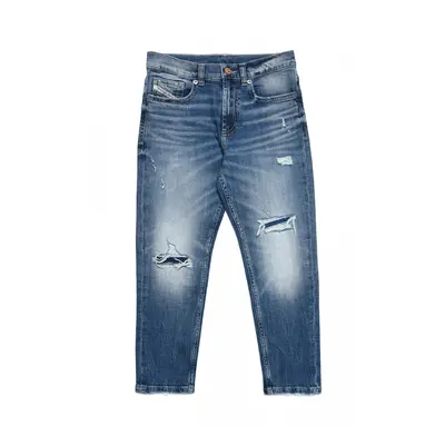 Džíny diesel d-lucas-j trousers blue denim