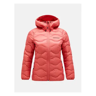 Bunda peak performance w helium down hood jacket hap pink