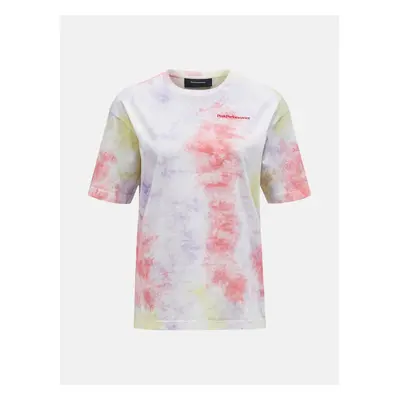 Tričko peak performance w tie dye tee tie dye multi