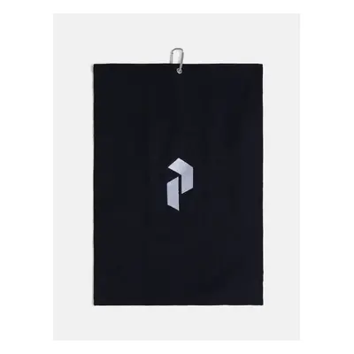 Ručník peak performance golf towel black/black