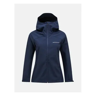 Bunda peak performance w explore hood jacket blue shadow