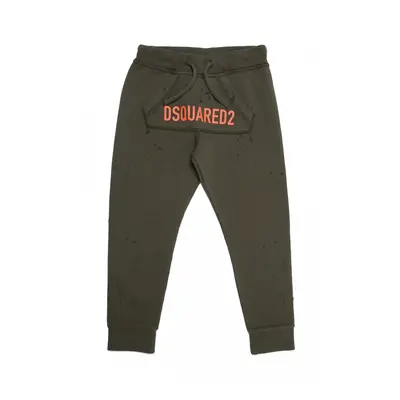 Kalhoty dsquared2 trousers rifle green