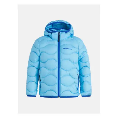 Bunda peak performance jr helium down hood jacket blue day