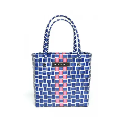 Taška marni box basket bag twilight bluette