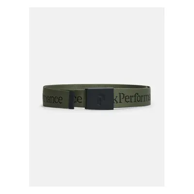 Opasek peak performance rider belt pine needle/limit green