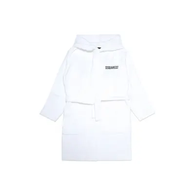 Župan dsquared2 icon bathrobe white