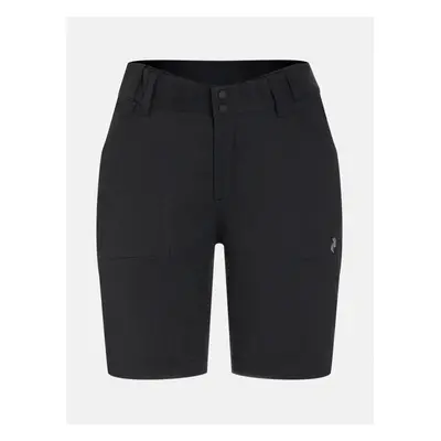 Šortky peak performance w iconiq shorts black/black