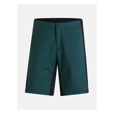 Šortky peak performance m windstopper shorts scarab green/blue shadow