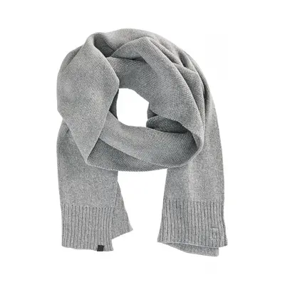 Šála camel active knitted scarf light grey melange