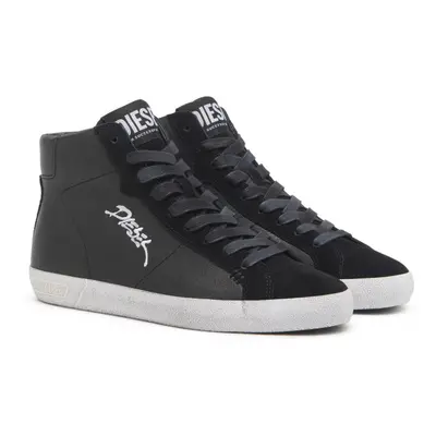 Tenisky diesel leroji s-leroji mid w sneakers black