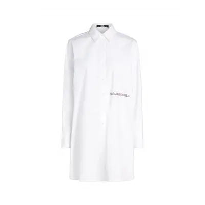 Košile karl lagerfeld ikonik tunic white