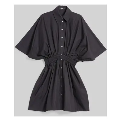 Šaty karl lagerfeld huns pick shirt dress black