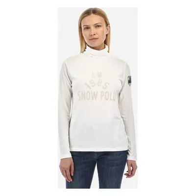 Tričko la martina woman top l/s viscose jersey off white