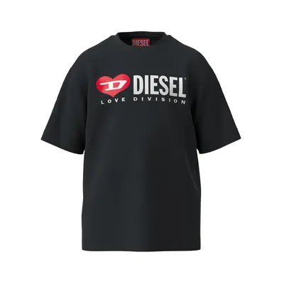 Tričko diesel tovez over t-shirt black