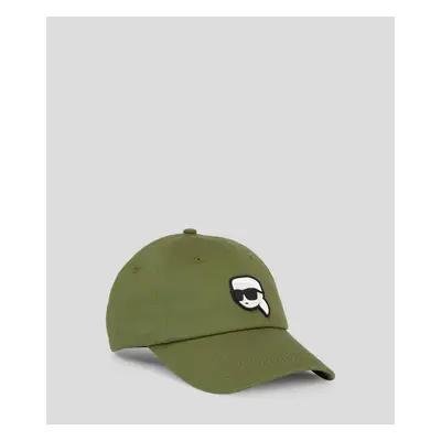 Kšiltovka karl lagerfeld k/ikonik 2.0 cap olive