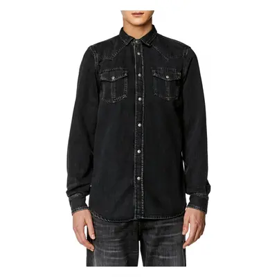 Košile diesel d-vega shirt black