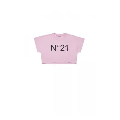 Tričko no21 t-shirt antique lilac pink