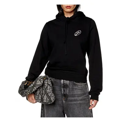 Mikina diesel f-reggy-hood-l5 sweat-shirt black