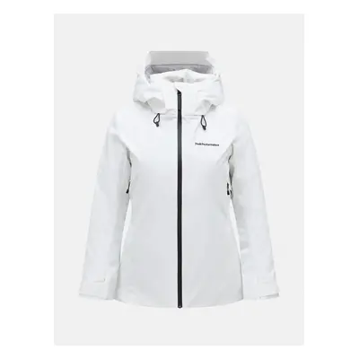 Bunda peak performance w anima jacket offwhite/sand fog