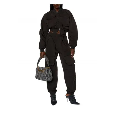 Kalhoty diesel p-mirt trousers black