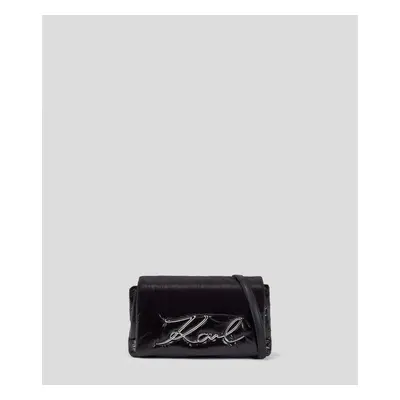 Kabelka karl lagerfeld k/signature soft shb nylon black