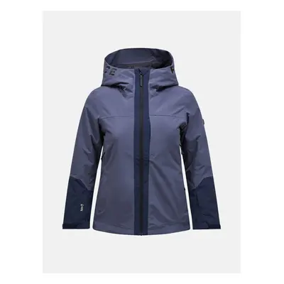 Bunda peak performance w rider ski jacket ombre blue/orange dune/shallow