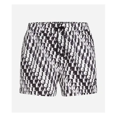 Plavky karl lagerfeld abstract aop short boardshorts abstract aop black