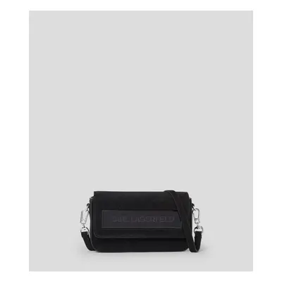 Kabelka karl lagerfeld k/essential k sm flap shb sued black