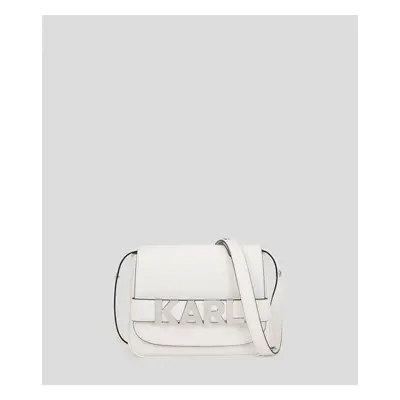 Crossbody karl lagerfeld k/letters flap crossbody white