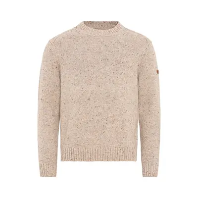 Svetr camel active pullover crewneck light wallnut