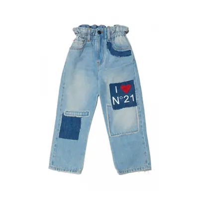 Džíny no21 trousers blue denim