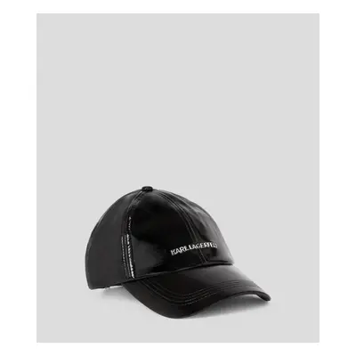 Kšiltovka karl lagerfeld k/essential vinyl cap black