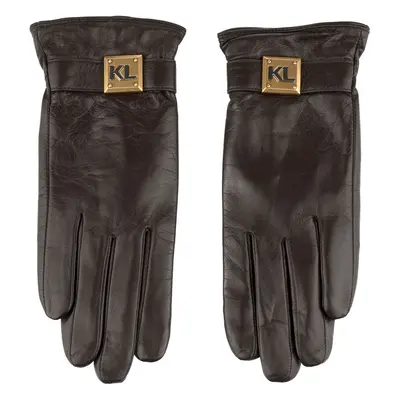 Rukavice karl lagerfeld k/kube ff glove tobacco