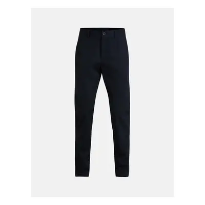 Kalhoty peak performance m moment narrow pants black/grey melange