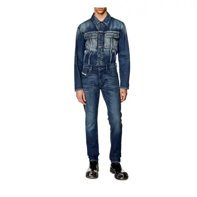 Džíny diesel d-strukt trousers blue