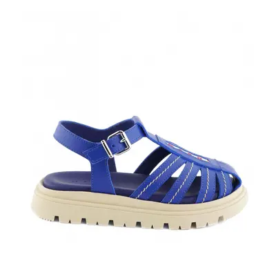 Sandále marni calfskin fisherman's sandals blue