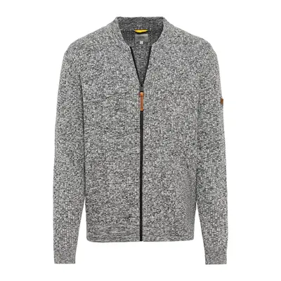 Svetr camel active knitted jacket zement