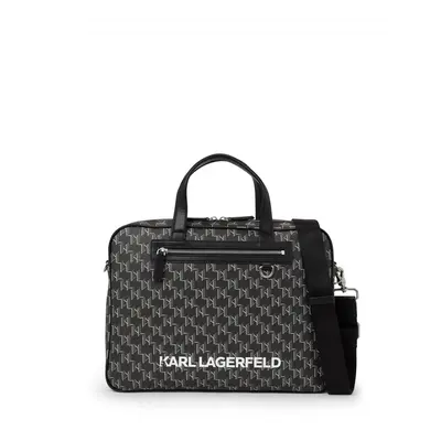 Taška na notebook karl lagerfeld k/mono. Klassik briefcase black