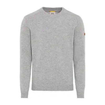 Svetr camel active pullover crewneck cold grey melange