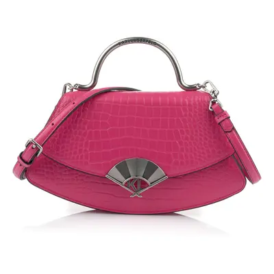 Crossbody karl lagerfeld k/archive fan crossbody croc berry