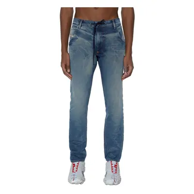 Džíny diesel krooley-y-ne sweat jeans blue2