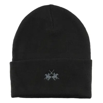 Čepice la martina man beanie acrylic blend black