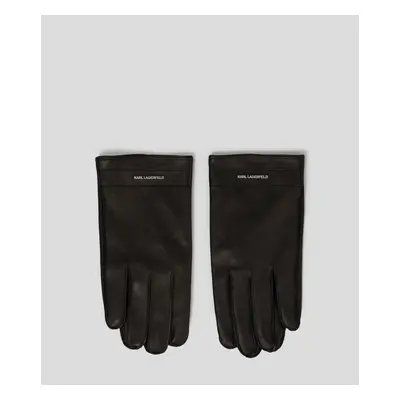 Rukavice karl lagerfeld k/essential ff gloves black