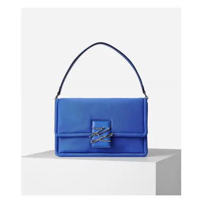 Kabelka karl lagerfeld k/autograph soft lg bgtt nylon strong blue